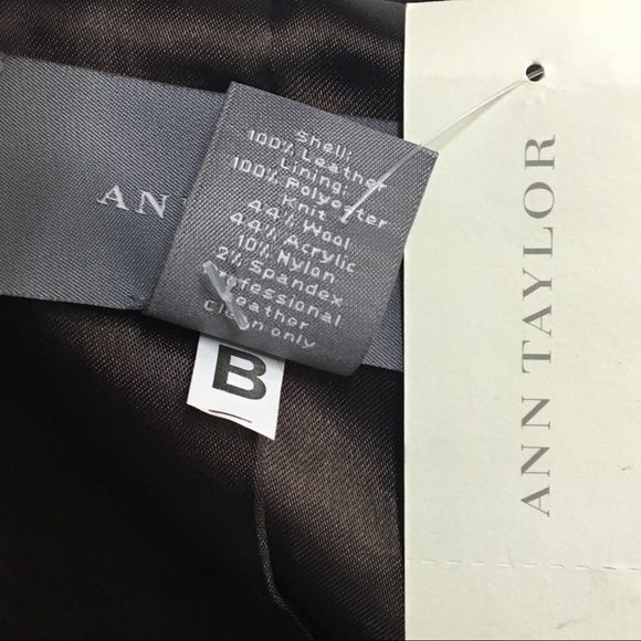 Ann Taylor Genuine Suede Leather Jacket - Picture 6 of 7